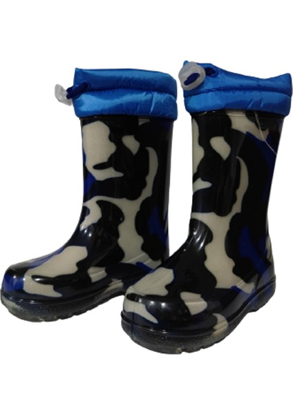Erkek Çocuk Lacivert Yağmur İçi Yünlü Çizme indirimleri