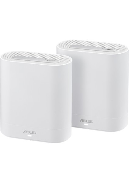 ASUS ExpertWifi EBM68 Tri-Band-AiMesh-AiProtectionPro-VPN-2.5 Gbps Port-up to 5 SSID supports-Access Point-Mesh (İkili Paket)