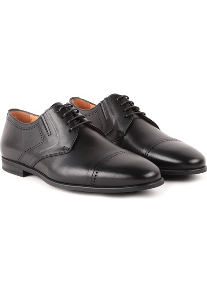 L4796 Deri Erkek Klasik Ayakkabı Siyah modelleri