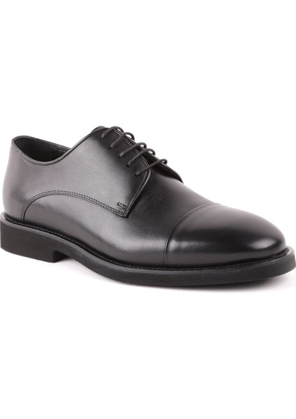 L4842 Deri Erkek Casual Ayakkabı Siyah
