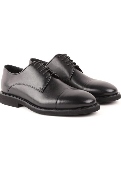 L4842 Deri Erkek Casual Ayakkabı Siyah modelleri