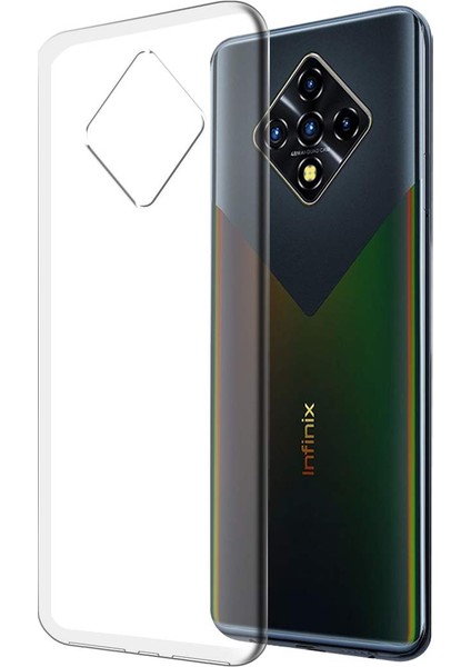Infinix Zero 8 Kamera Korumalı Süper Silikon Kılıf