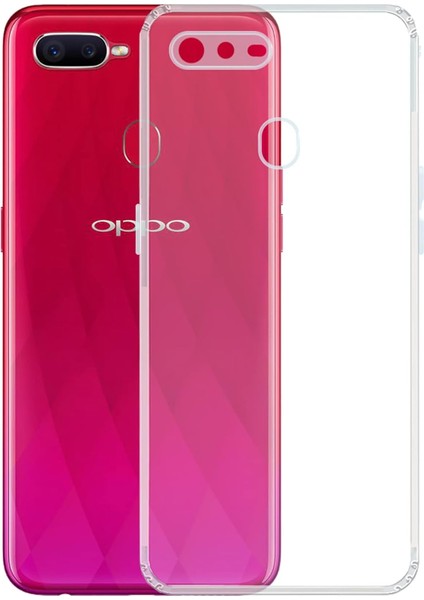 Oppo Ax7 Kamera Korumalı Süper Silikon Kılıf