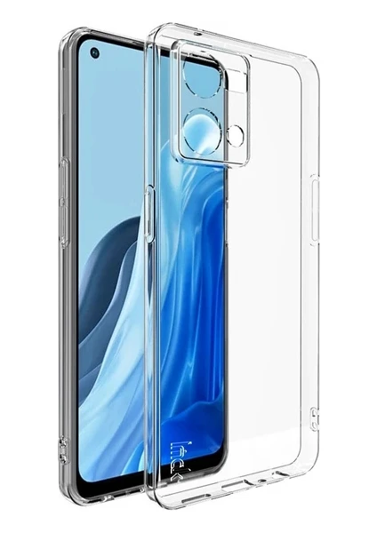 Oppo Reno 7 Kamera Korumalı Süper Silikon Kılıf