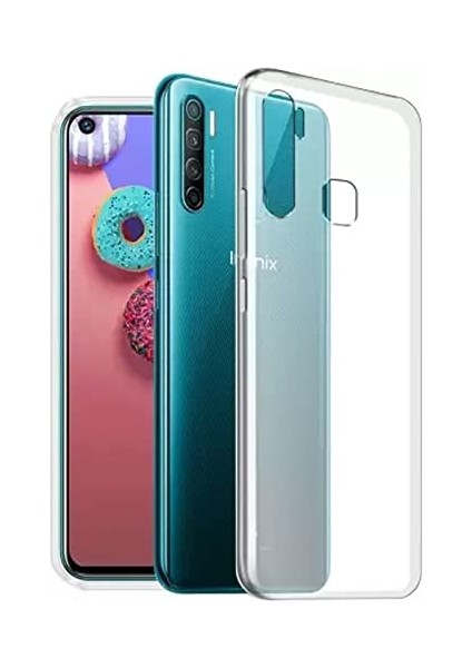 Infinix S5 Kamera Korumalı Süper Silikon Kılıf