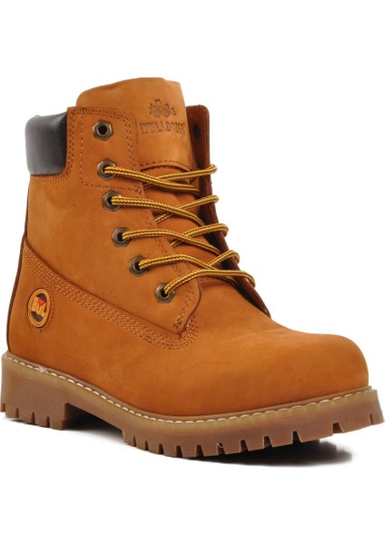 Bulldozer 220262 Tarçın Nubuk Deri Erkek Worker Bot