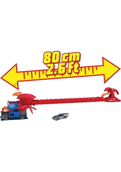 Mattel HDR29 Hot Wheels Düşman Yaratıklar Oyun Seti