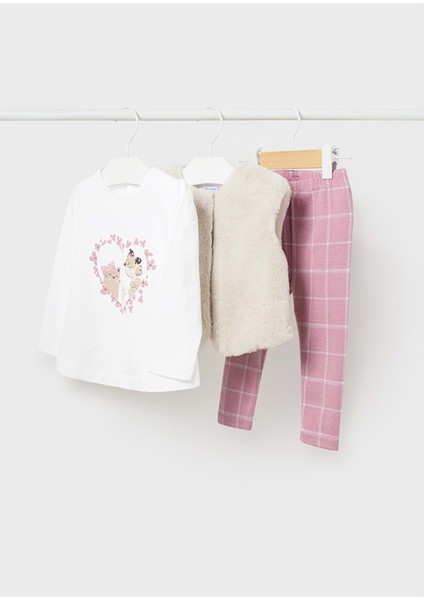 Bebek 3lü Takım - Mayoral - Pembe - 36-Ay - 2766--PEMBE-36-AY