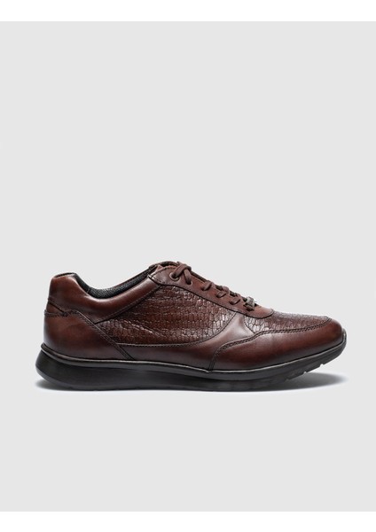 Erkek Sneaker Ayakkabı 314M548A Kahve