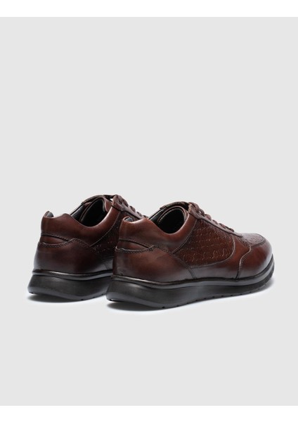 Erkek Sneaker Ayakkabı 314M548A Kahve