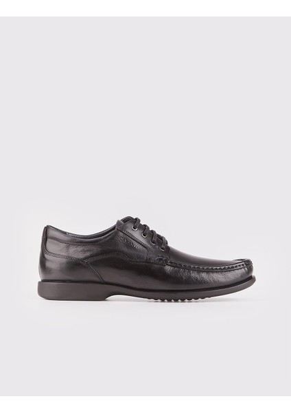 Erkek Bağcıklı Loafer Günlük Ayakkabı 121M236 Siyah