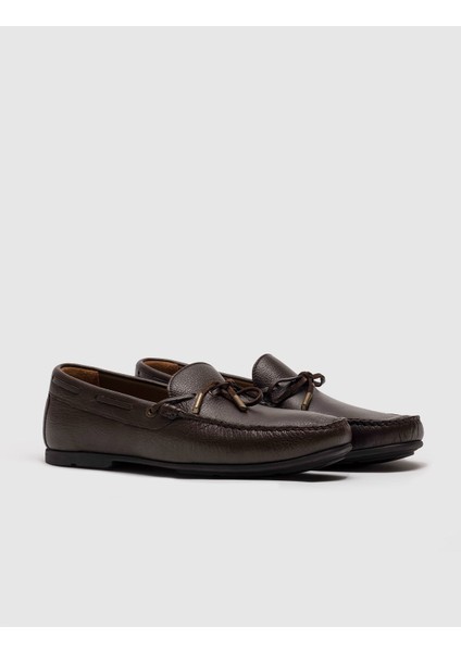 Erkek Fiyonklu Loafer Günlük Ayakkabı 447M1168 Kahve fiyatları