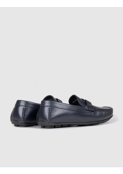 Özel Tasarım Blue Comfort Erkek Deri Loafer Ayakkabı 010M8332 Lacivert modelleri