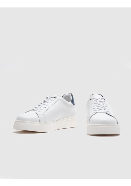 Portland Erkek Günlük Sneaker Erekek Ayakkabı 378M1495 Beyaz