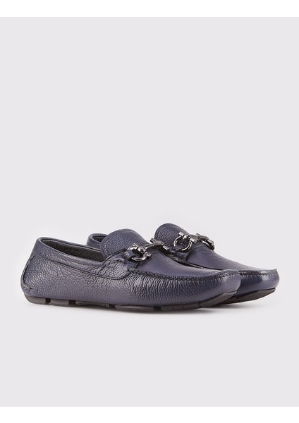 Erkek Toka Detaylı Loafer (Driving Shoes) Günlük Ayakkabı 347M472 Lacivert fiyatları