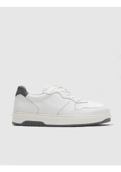 Berlin Bağcıklı Günlük Erkek Sneaker 508M1521 Beyaz
