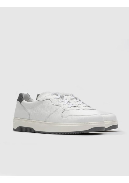 Berlin Bağcıklı Günlük Erkek Sneaker 508M1521 Beyaz