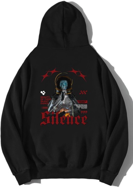 Unisex Oversize Dancing In Silence Hoodie