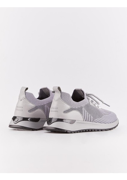 Sperlonga Triko Örme Sneaker Spor Erkek Ayakkabı H-1777 Koyu Gri