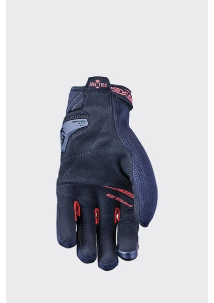 Fıve Gloves Rs3 Evo Fileli Siyah-Kırmızı Motosiklet Eldiven