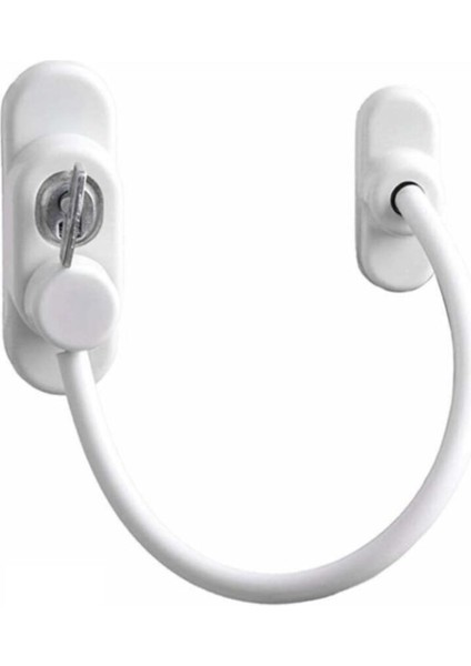 Pencere Emniyet Kilidi Çocuk Hırsız Kilidi Halatlı Pimapen Pvc