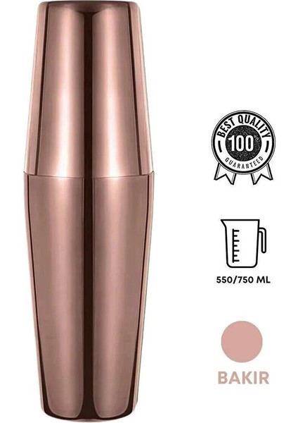 Çelik Boston Shaker (Bakır) (BRD-3199-B) fiyatları