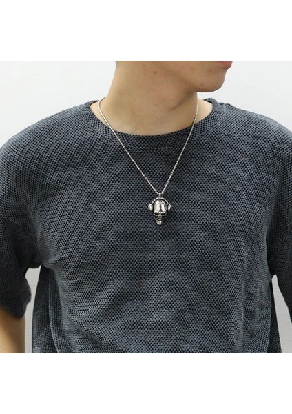 Kuru Kafa Dj Kulaklık Gotik Kolye fiyatları