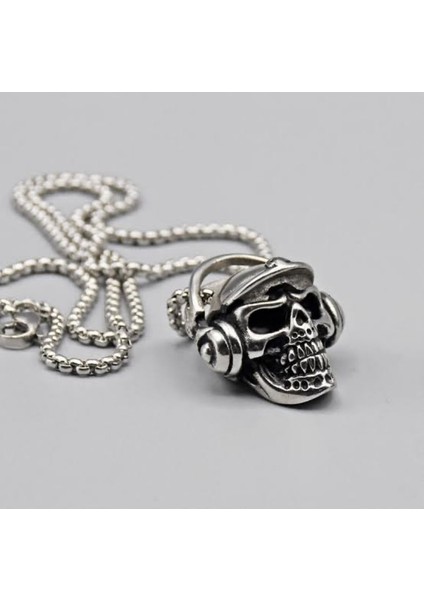 Kuru Kafa Dj Kulaklık Gotik Kolye indirimleri