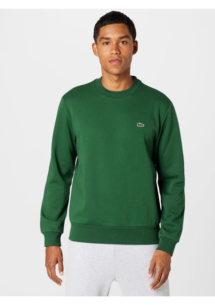 Classic Bisiklet Yaka Sweatshirt