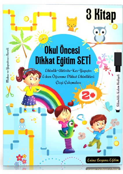 Okul Öncesi Dikkat Eğitim Seti 2 - 6 Yaş