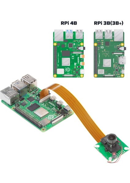 2mp IMX462 Motorize Ir-Cut Filtreli Kamera Modülü (Rpi)