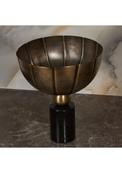 Dilim Desenli Eskitme Kase, Ev ve Ofisleriniz Için Dekoratif Ürün fiyatları