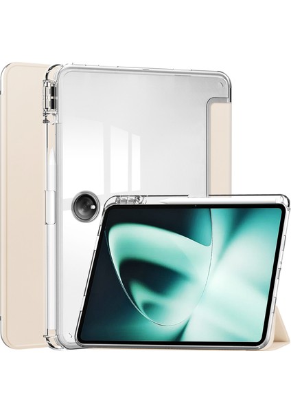Oneplus Pad Için Darbeye Dayanıklı Yumuşak Şeffaf Tablet Kılıfı (Yurt Dışından)