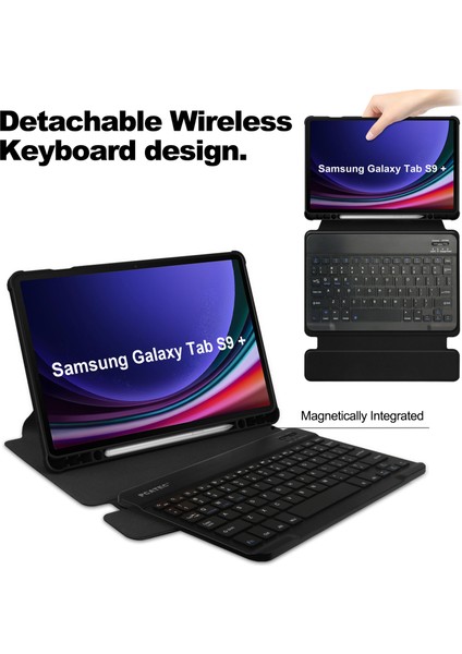 Samsung Galaxy Tab S9 Plus Için Darbeye Dayanıklı Şeffaf Tablet Kılıfı (Yurt Dışından) fırsatları