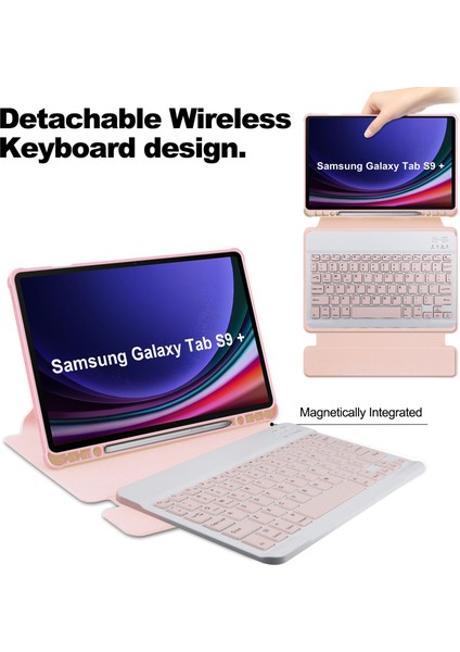 Samsung Galaxy Tab S9 Plus Için Darbeye Dayanıklı Şeffaf Tablet Kılıfı (Yurt Dışından) fırsatları