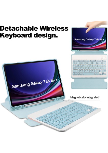 Samsung Galaxy Tab S9 Plus Için Darbeye Dayanıklı Şeffaf Tablet Kılıfı (Yurt Dışından) fırsatları
