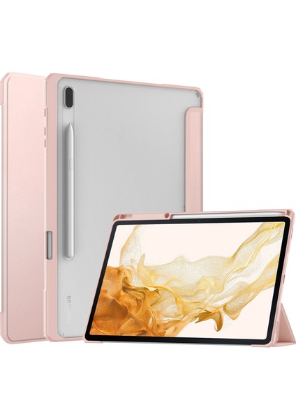 Samsung Galaxy Tab S7 Fe SM-730/T733/T736/T738 Için Darbeye Dayanıklı Şeffaf Tablet Kılıfı (Yurt Dışından)