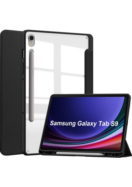 Samsung Galaxy Tab S9 SM-X710B Için Darbeye Dayanıklı Şeffaf Tablet Kılıfı (Yurt Dışından)