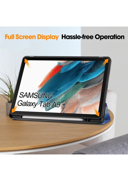 Samsung Galaxy Tab A9 Plus 2023 Için Darbeye Dayanıklı Tablet Kılıfı (Yurt Dışından)