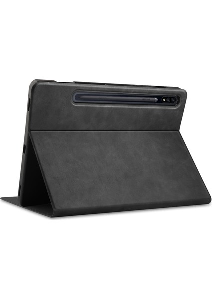 Samsung Galaxy Tab S7 Fe SM-730/T733/T736/T738 Için Deri Tablet Kılıf (Yurt Dışından)