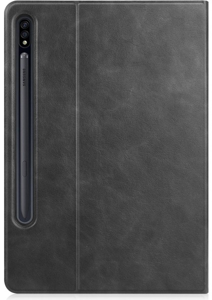 Samsung Galaxy Tab S7 Fe SM-730/T733/T736/T738 Için Deri Tablet Kılıf (Yurt Dışından)