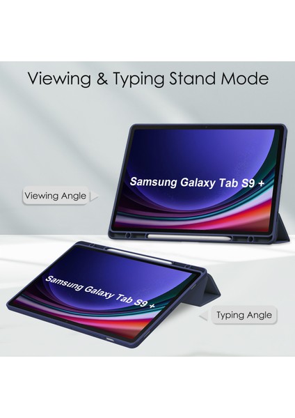 Samsung Galaxy Tab S9 Plus Için Darbeye Dayanıklı Şeffaf Tablet Kılıfı (Yurt Dışından) fırsatları