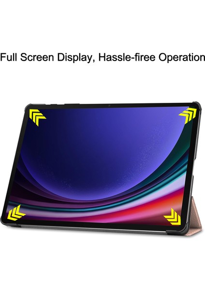 Samsung Galaxy Tab S9 Plus Için Darbeye Dayanıklı Tablet Kılıfı (Yurt Dışından)