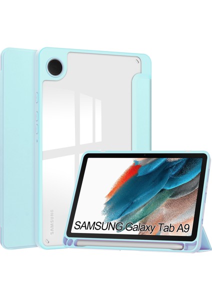 Samsung Galaxy Tab A9 SM-X110/SM-115 Için Darbeye Dayanıklı Şeffaf Tablet Kılıfı (Yurt Dışından)