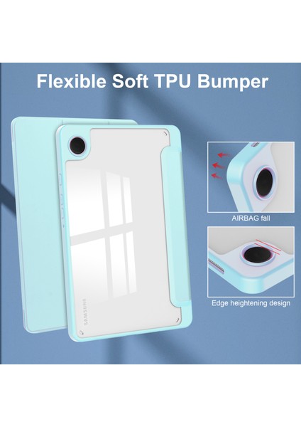 Samsung Galaxy Tab A9 SM-X110/SM-115 Için Darbeye Dayanıklı Şeffaf Tablet Kılıfı (Yurt Dışından) indirimleri