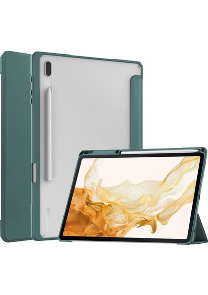 Samsung Galaxy Tab S7 Fe SM-730/T733/T736/T738 Için Darbeye Dayanıklı Şeffaf Tablet Kılıfı (Yurt Dışından)