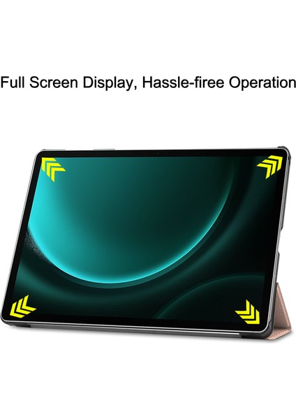 Samsung Galaxy Tab S9 Fe Plus Için Darbeye Dayanıklı Tablet Kılıfı (Yurt Dışından)