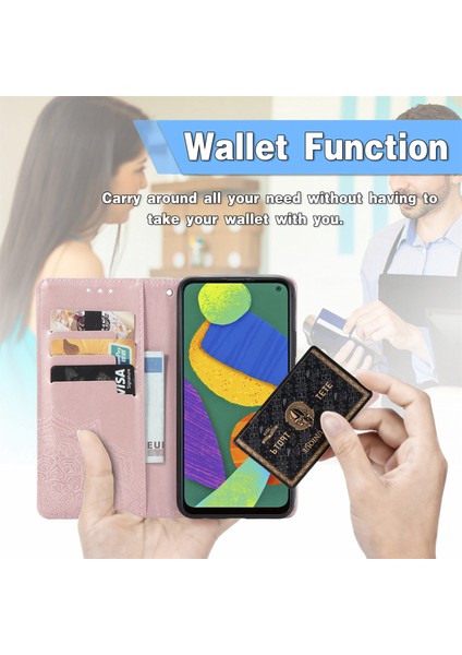 Samsung Galaxy S9 Plus Cüzdan Deri Telefon Kılıfı (Yurt Dışından)