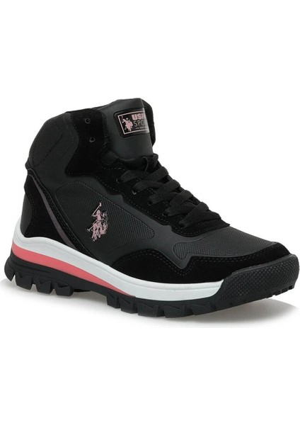 U.s. Polo Assn. Kadın Bot & Bootie Siyah-Pembe 101392005 Sagan Hı Wmn 3pr