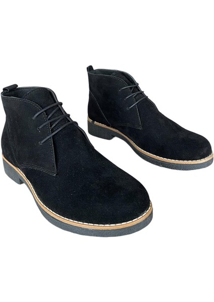 Klasik Bağcıklı Bilekte Erkek Bot SİYAH - SİYAH modelleri